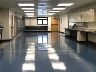 Kitchen epoxy flooring
