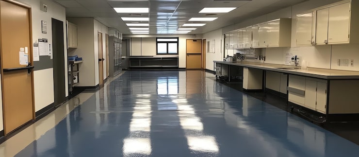 Kitchen epoxy flooring