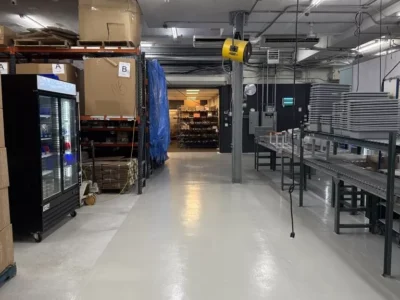 Commercial kitchen flooring